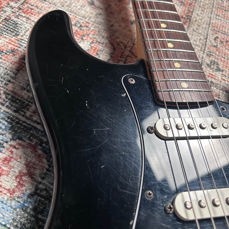 USED 2002 Fender Standard Stratocaster w/ Case - Black