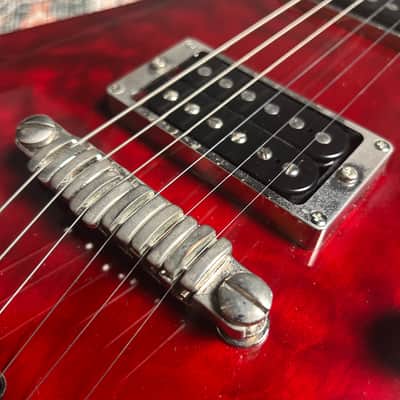 USED Ibanez SZ520QM-BB Standard 2004 - 2005 - Blackberry W/Case