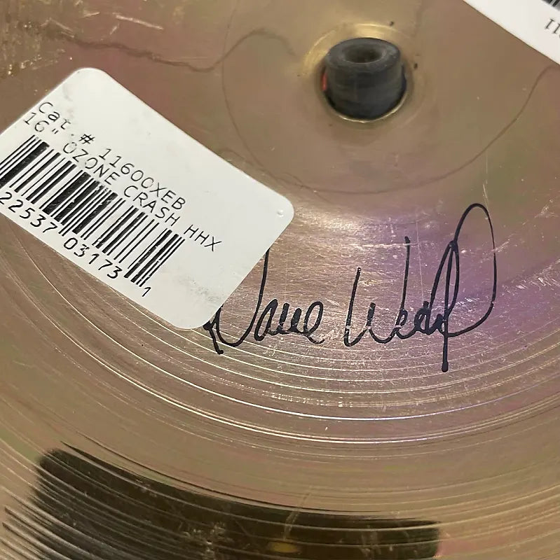 USED Sabian 11600XEB 16" HHX Evolution O-Zone Crash