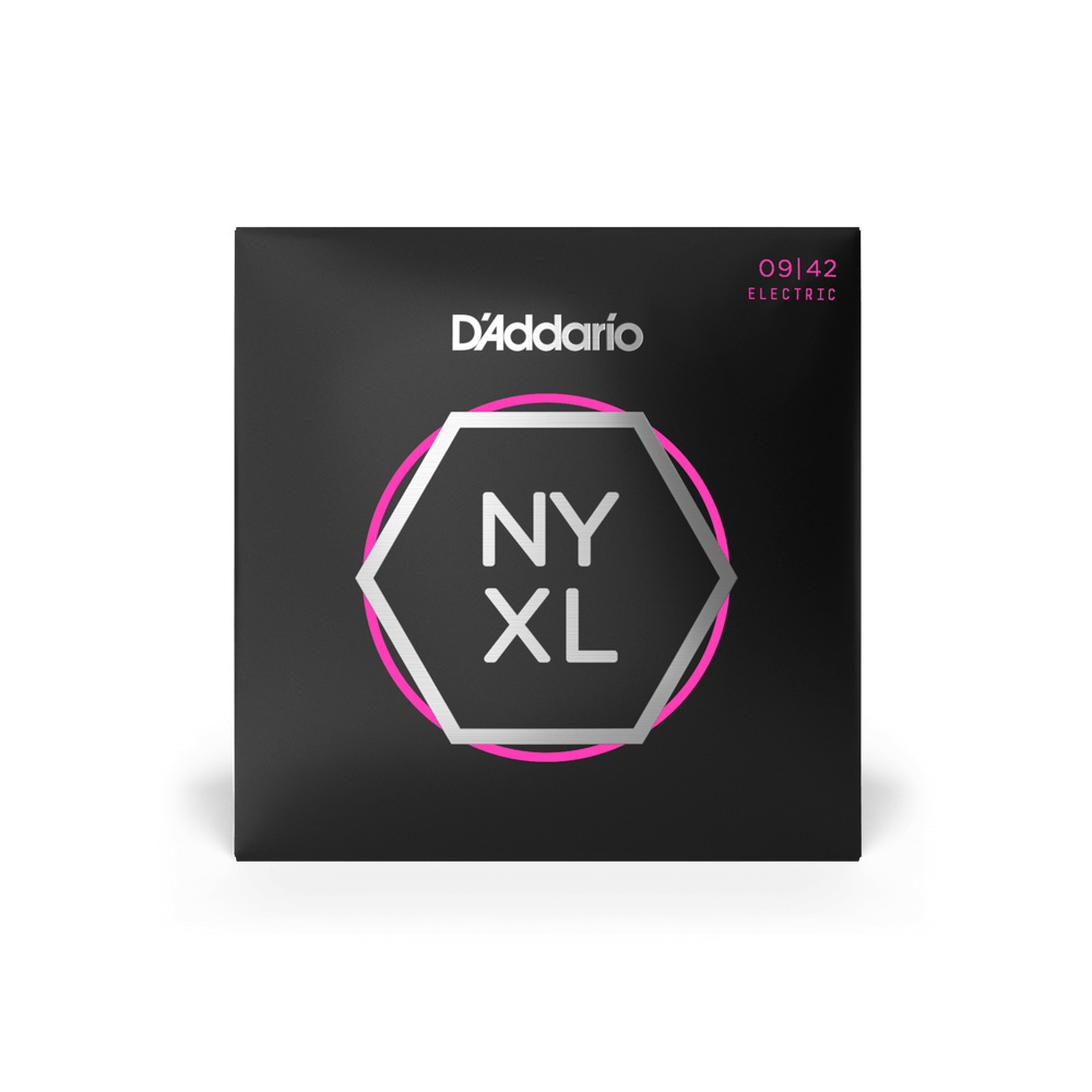 D'Addario NYXL0942 Super Light Electric Guitar Strings 09-42 (3-Pack)