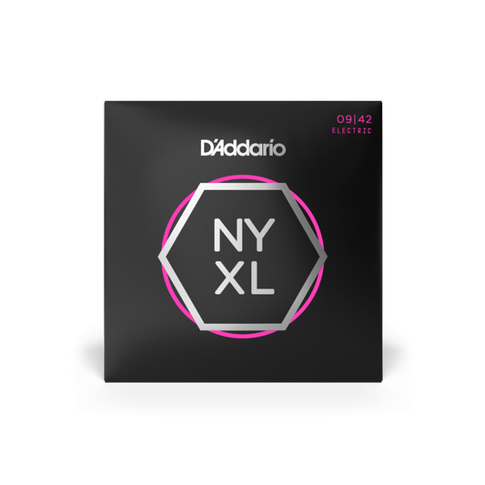 D'Addario NYXL0942 Super Light Electric Guitar Strings 09-42 (3-Pack)