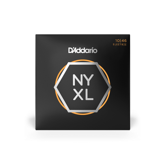 D'Addario NYXL1046 Regular Light Electric Guitar Strings 10-46 (3-Pack)