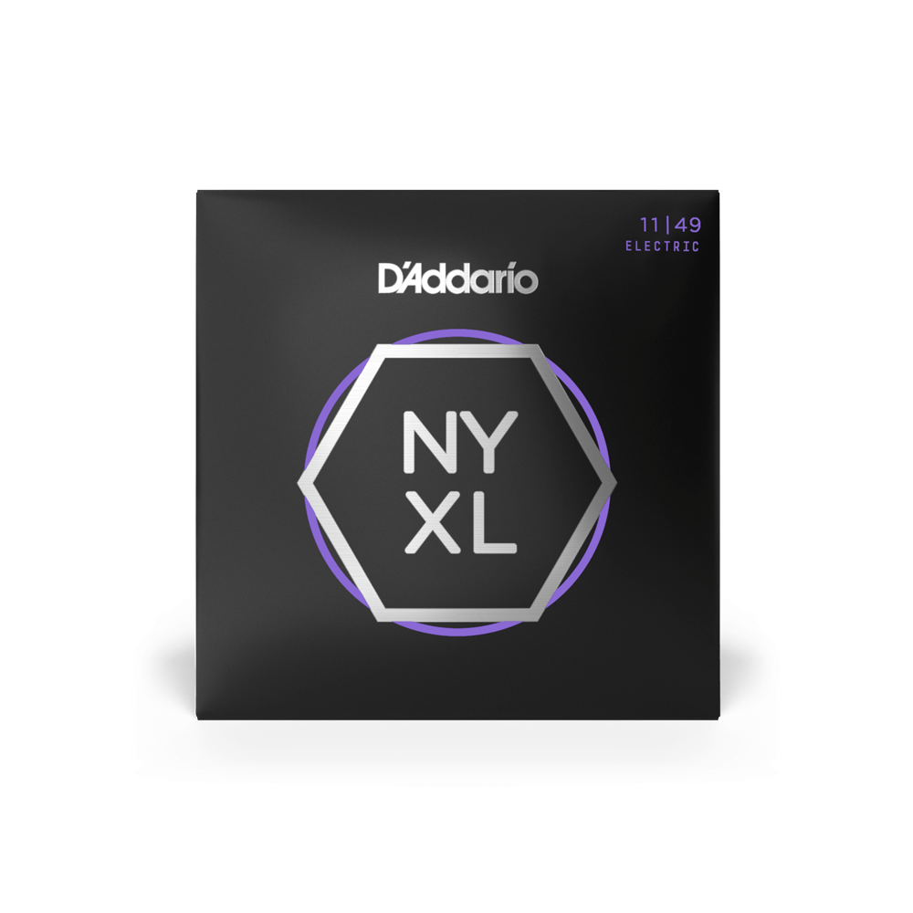 D'Addario NYXL1149 Medium Electric Guitar Strings 11-49 (3-Pack)