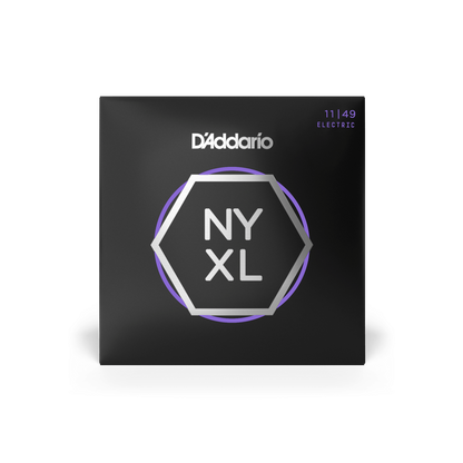 D'Addario NYXL1149 Medium Electric Guitar Strings 11-49 (3-Pack)