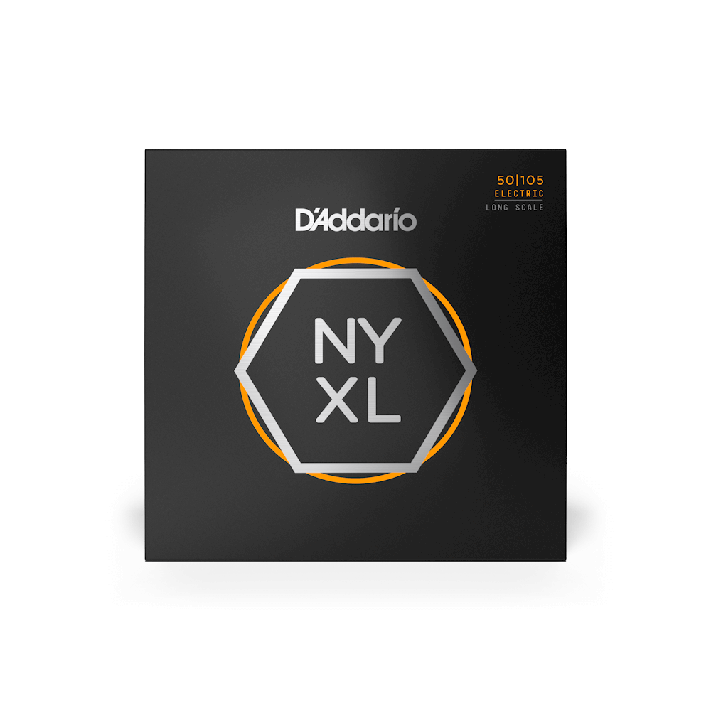 D'Addario NYXL50105 Medium Long Scale Bass Strings 50-105 (2-Pack)