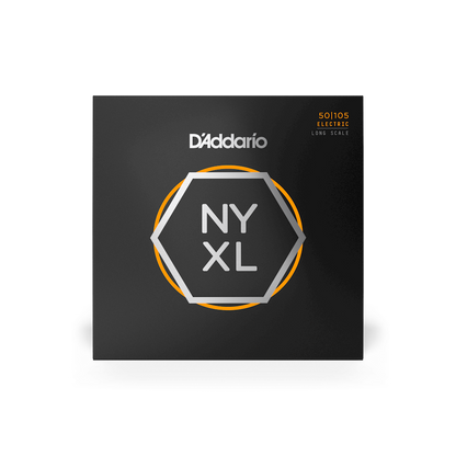 D'Addario NYXL50105 Medium Long Scale Bass Strings 50-105 (2-Pack)