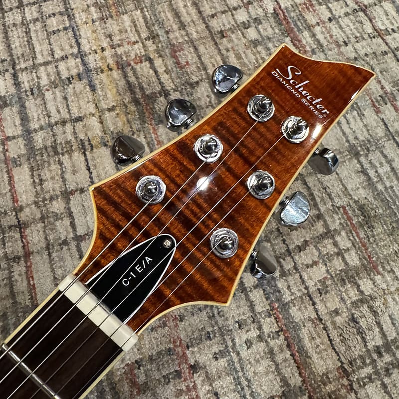 Used Schecter C-1 E/A Classic, 2022 - Present - Cat's Eye