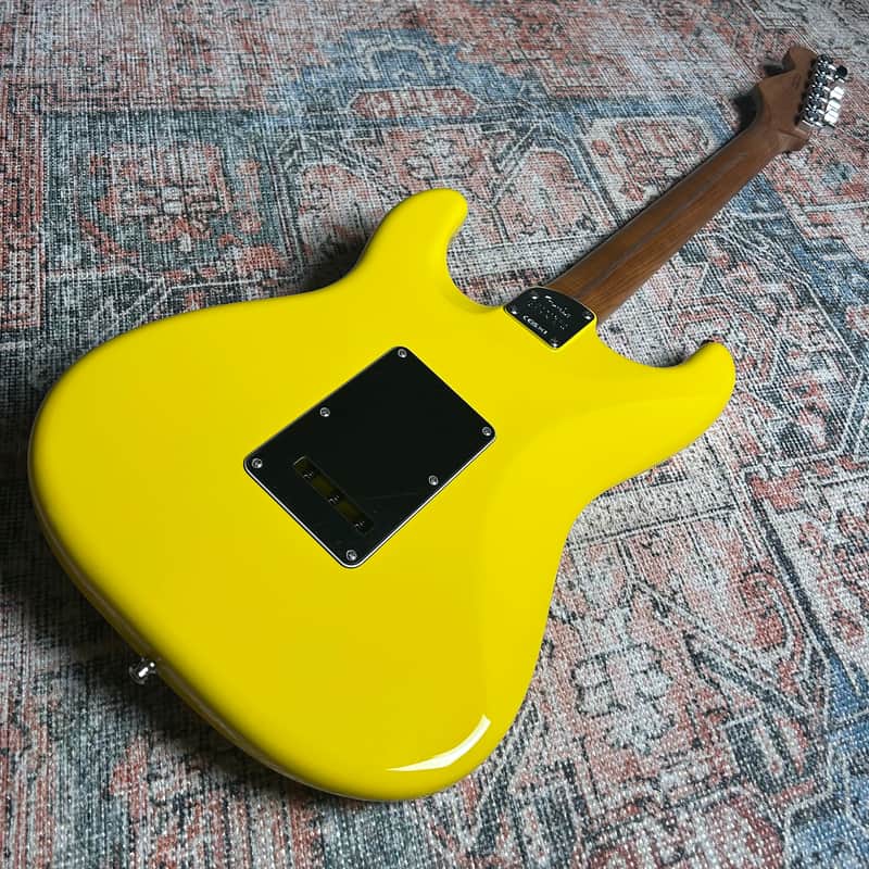 Fender American Ultra II Strat HSS Dealer Exclusive w/ Case - Graffiti Yellow