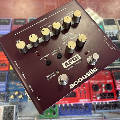 USED acoustic APDI AC Guitar Preamp + DI