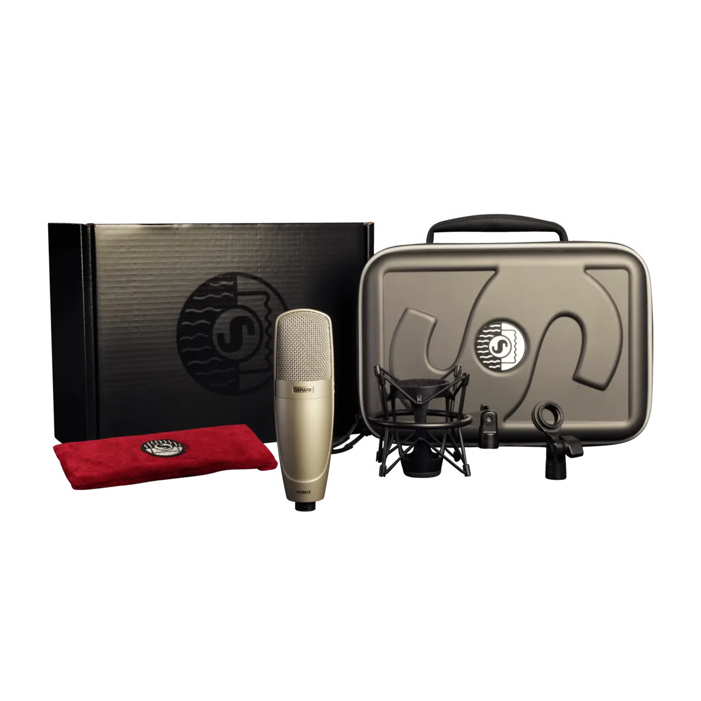 Shure KSM32 Large Diaphragm Condenser Microphone - Champagne