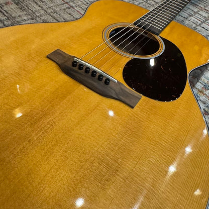 Martin Road Series 000E 14-Fret Retro Plus Mahogany - Natural w/ Soft Case