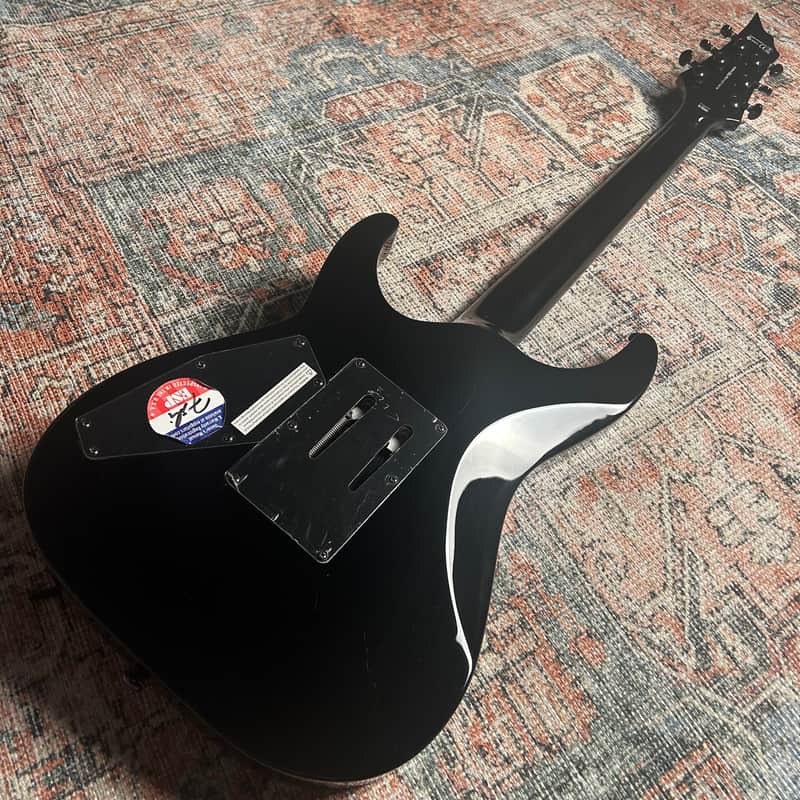 USED ESP LTD H-1001FR W/ Case - Black Natural Burst