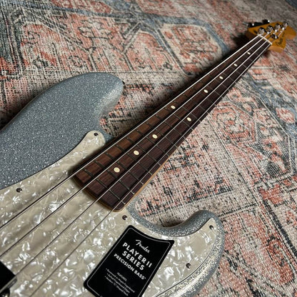 Fender 75th Anniversary LTD Player II Precision Bass w/ Deluxe Gig Bag - Diamond Dust Sparkle