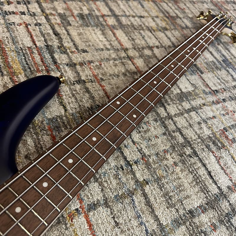 Ibanez SR300EDX SR Standard 4-String Bass - Cosmic Blue Frozen Matte
