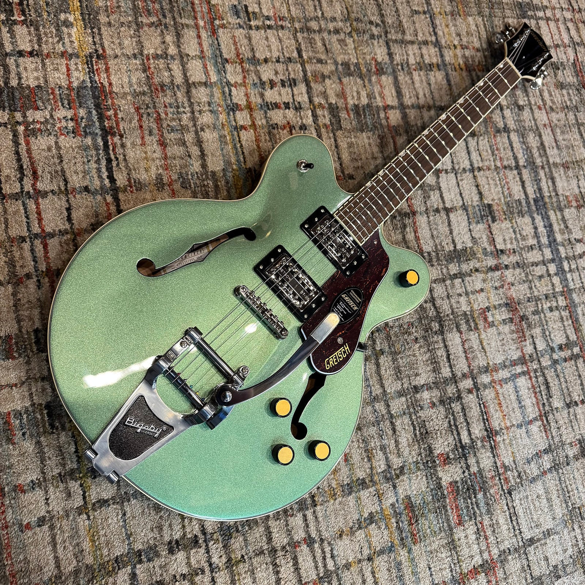 Gretsch G2622T Streamliner Center Block Double-Cut with Bigsby  - Steel Olive