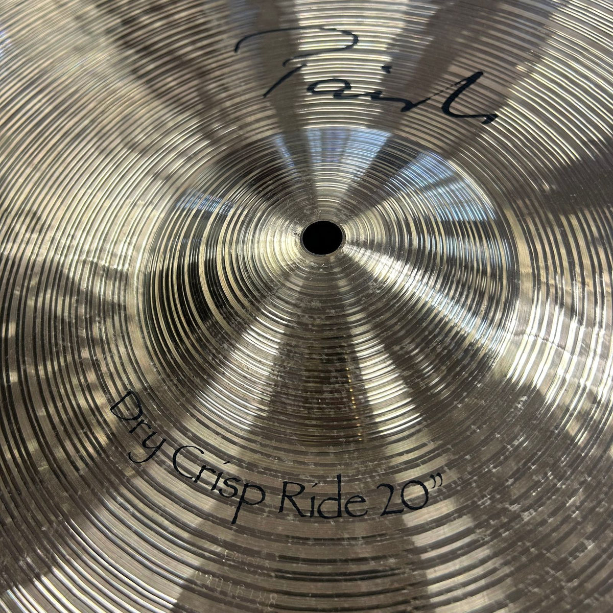 USED Paiste 20" Signature Dry Crisp Ride Cymbal