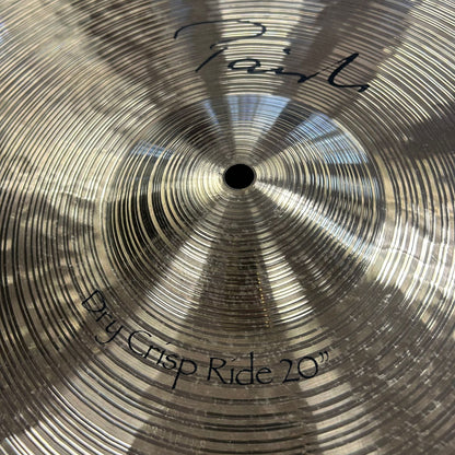 USED Paiste 20" Signature Dry Crisp Ride Cymbal