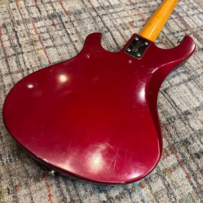 USED Vintage 1982 Gibson Victory Standard Bass - Candy Apple Red
