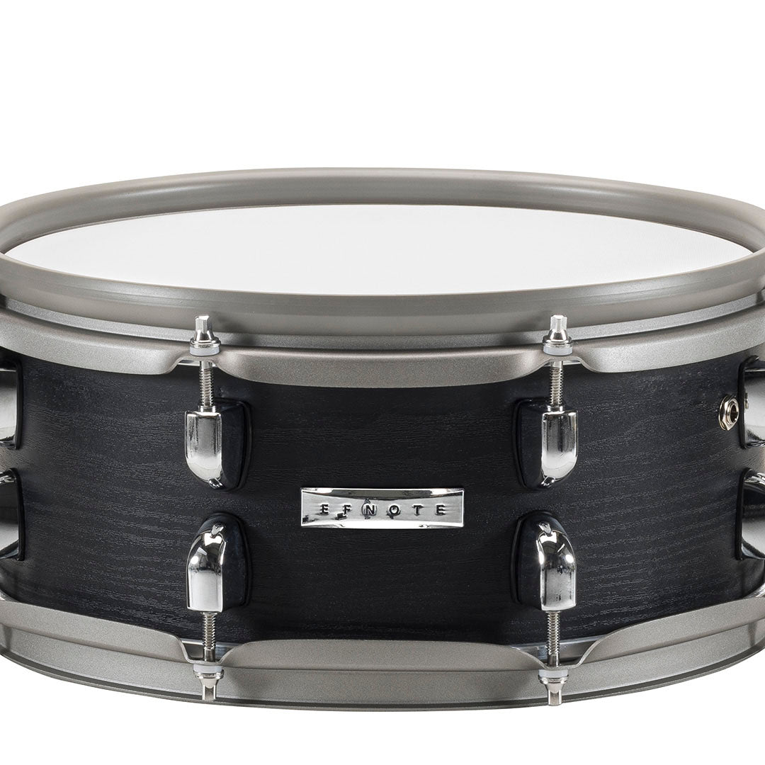 EFNOTE 5X Acoustic-Designed Electronic Drum Set - Black Oak Wrap