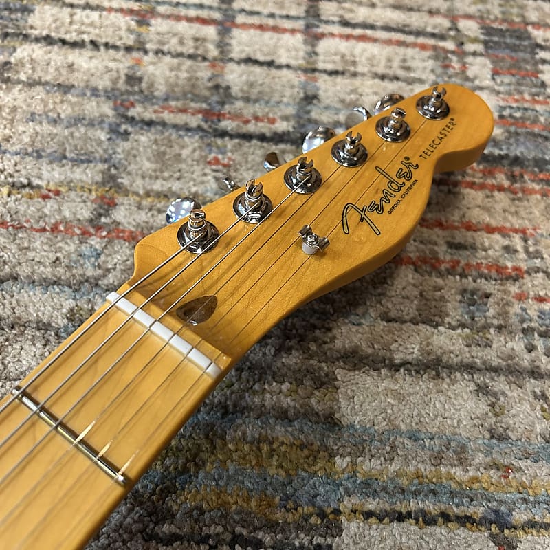 Fender American Professional Classic Hotshot Telecaster w/ Gig Bag - Faded Lake Placid Blue