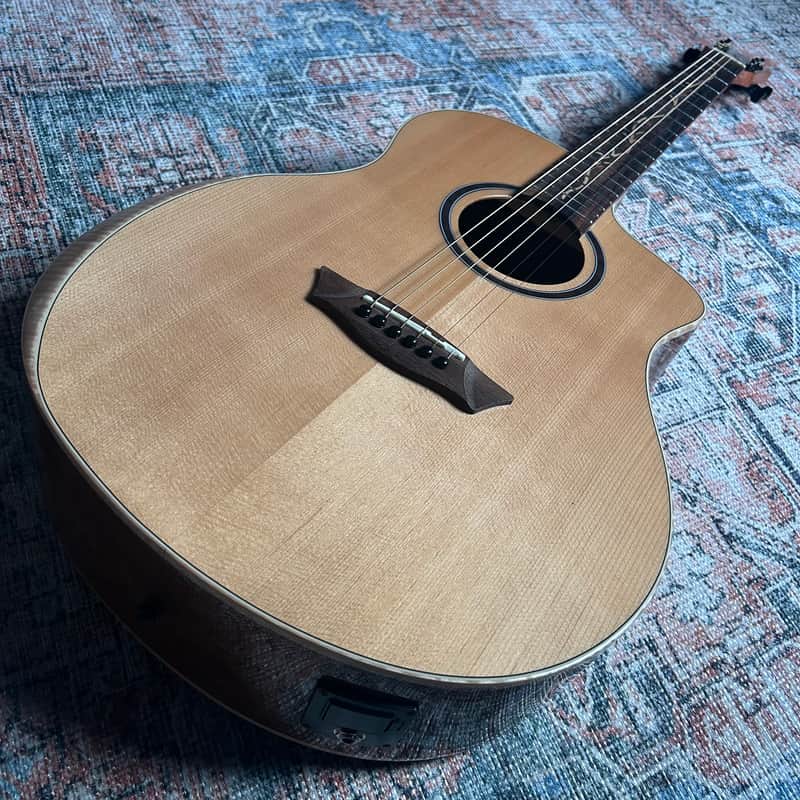 USED Washburn BTSC40SCE Bella Tono Suprema Acoustic-Electric Guitar w/ Case - Natural