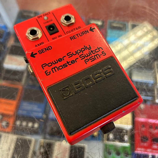 USED BOSS PSM-5 Power Supply & Master Switch