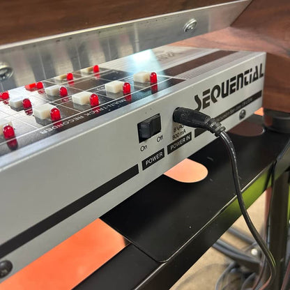 USED Sequential MAX MIDI Voice Expander w/ Wooden Rack