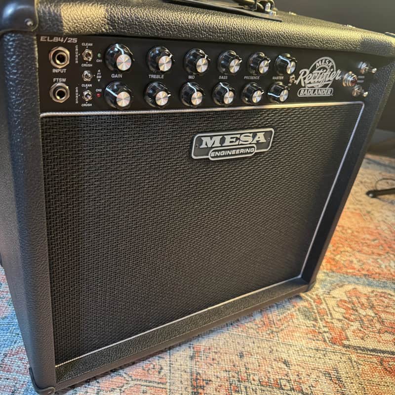 USED Mesa Boogie Rectifier Badlander EL84/25 2-Channel 25-Watt 1x12" Guitar Combo