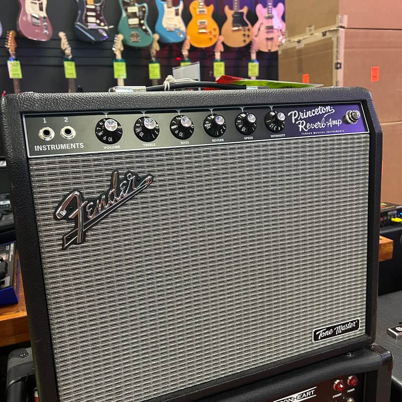 USED Fender Tone Master Princeton Reverb 12-Watt 1x10" Guitar Combo - Black