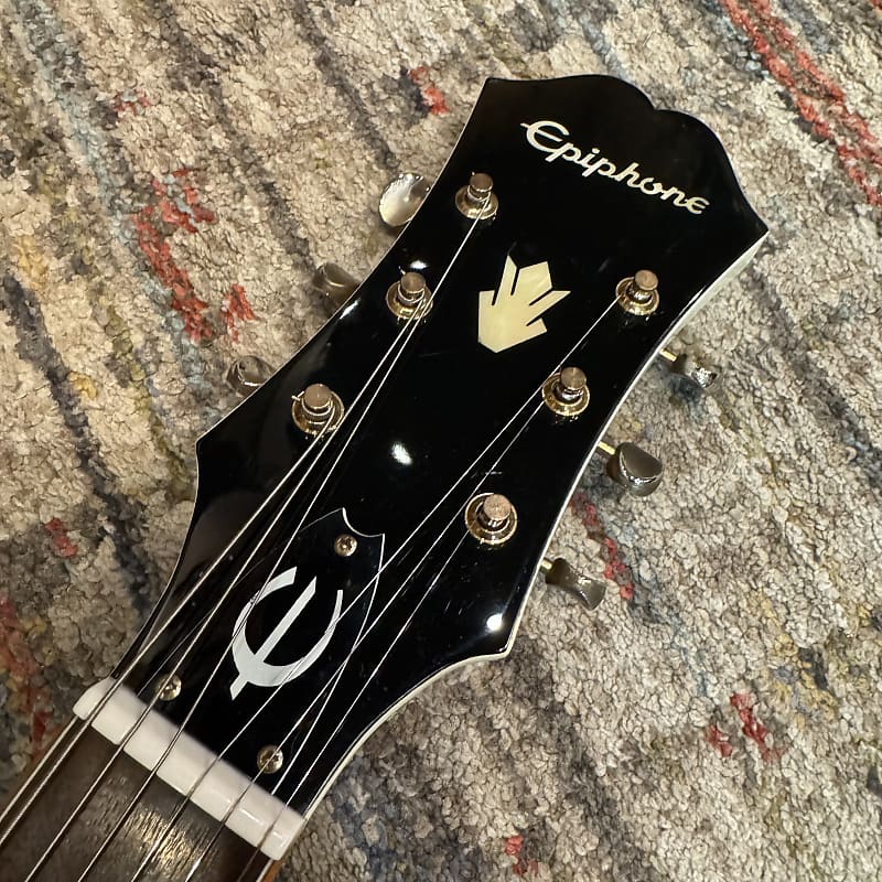 Used Epiphone Riviera Custom P93 Royale - Pearl White