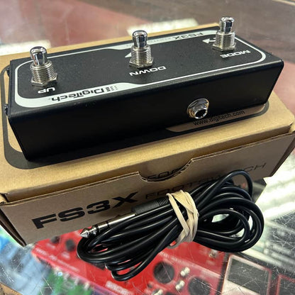 DigiTech FS3X 3 Button Footswitch