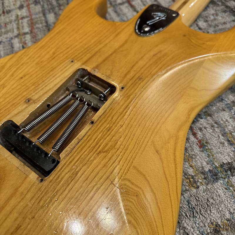 Fender 1972 Stratocaster with 3-Bolt Neck, Rosewood Fretboard - Natural