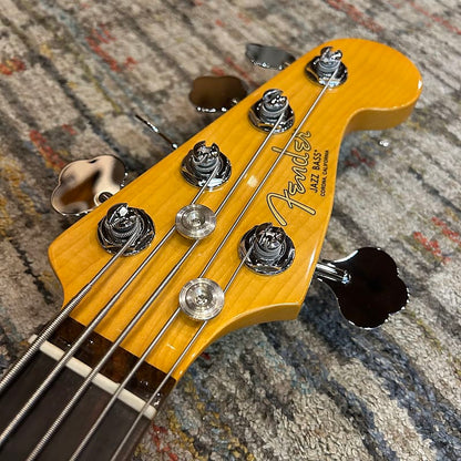 Fender American Professional II Jazz Bass V with Rosewood Fretboard - 3-Color Sunburst