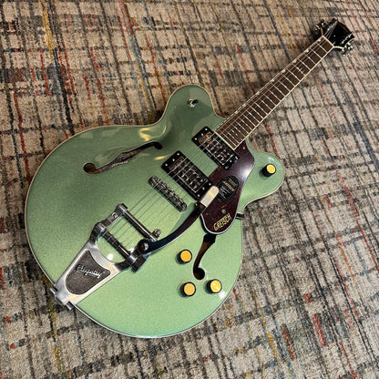 Gretsch G2622T Streamliner Center Block Double-Cut with Bigsby  - Steel Olive