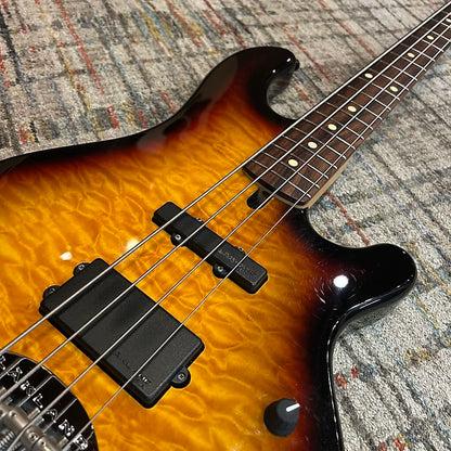 Used Lakland Skyline 44-02 Deluxe - 3 Tone Sunburst