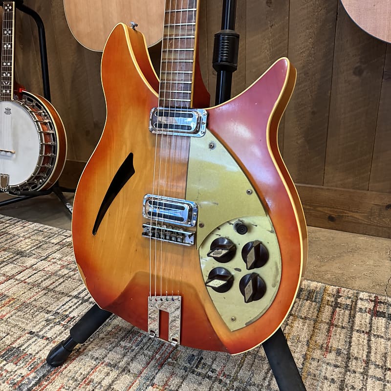 USED Rickenbacker 360 Capri 1958 - 1960 - Fireglo