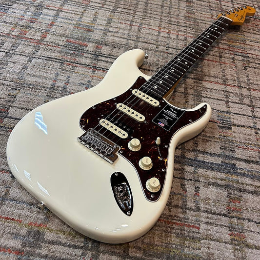 Fender American Professional II Stratocaster HHS RW - Olympic White w/ Case