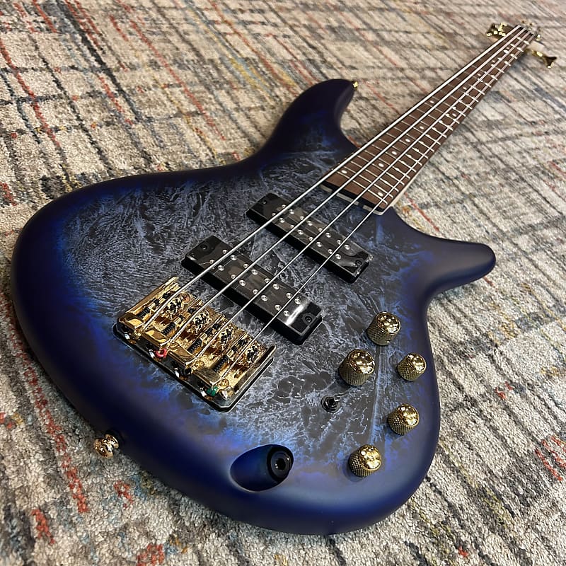 Ibanez SR300EDX SR Standard 4-String Bass - Cosmic Blue Frozen Matte