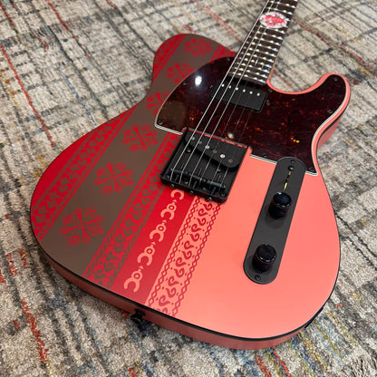 Fender Monster Hunter Rathalos Telecaster - Rathalos Red