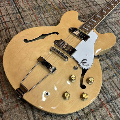 Epiphone Casino Reissue with Laurel Fretboard - Natural