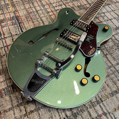 Gretsch G2622T Streamliner Center Block Double-Cut with Bigsby  - Steel Olive