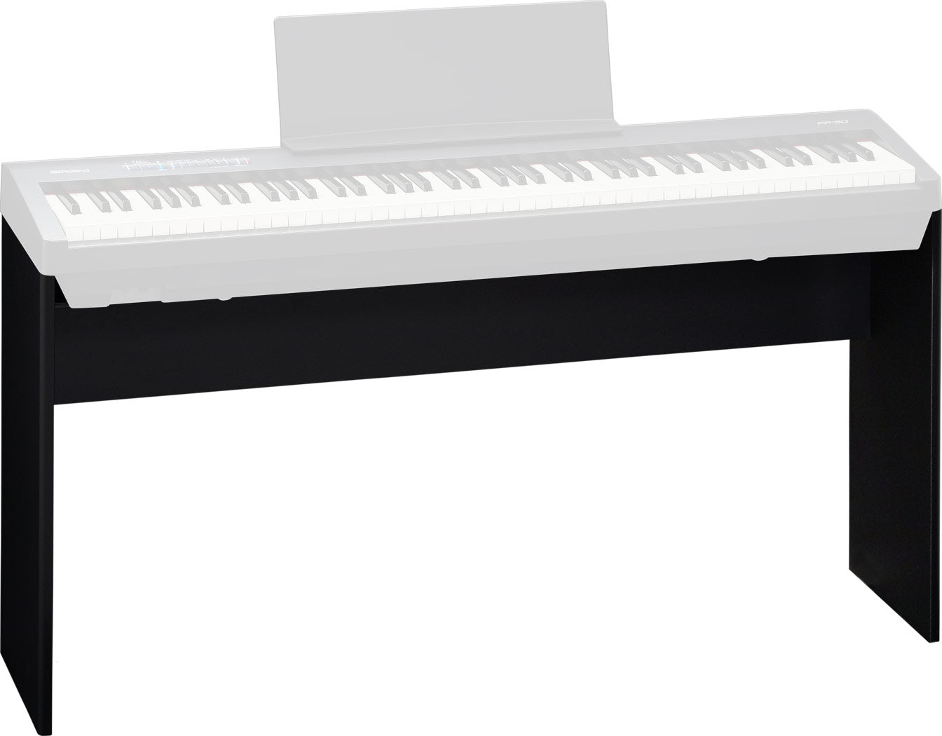 Roland KSC-70-BK Digital Piano Furniture Stand for FP-30 and FP-30X - Black