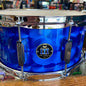 WFLIII Drums 1909 6.5"x14" Aluminum - B3 Blue Turned