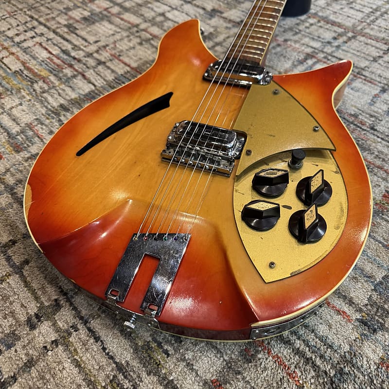 USED Rickenbacker 360 Capri 1958 - 1960 - Fireglo