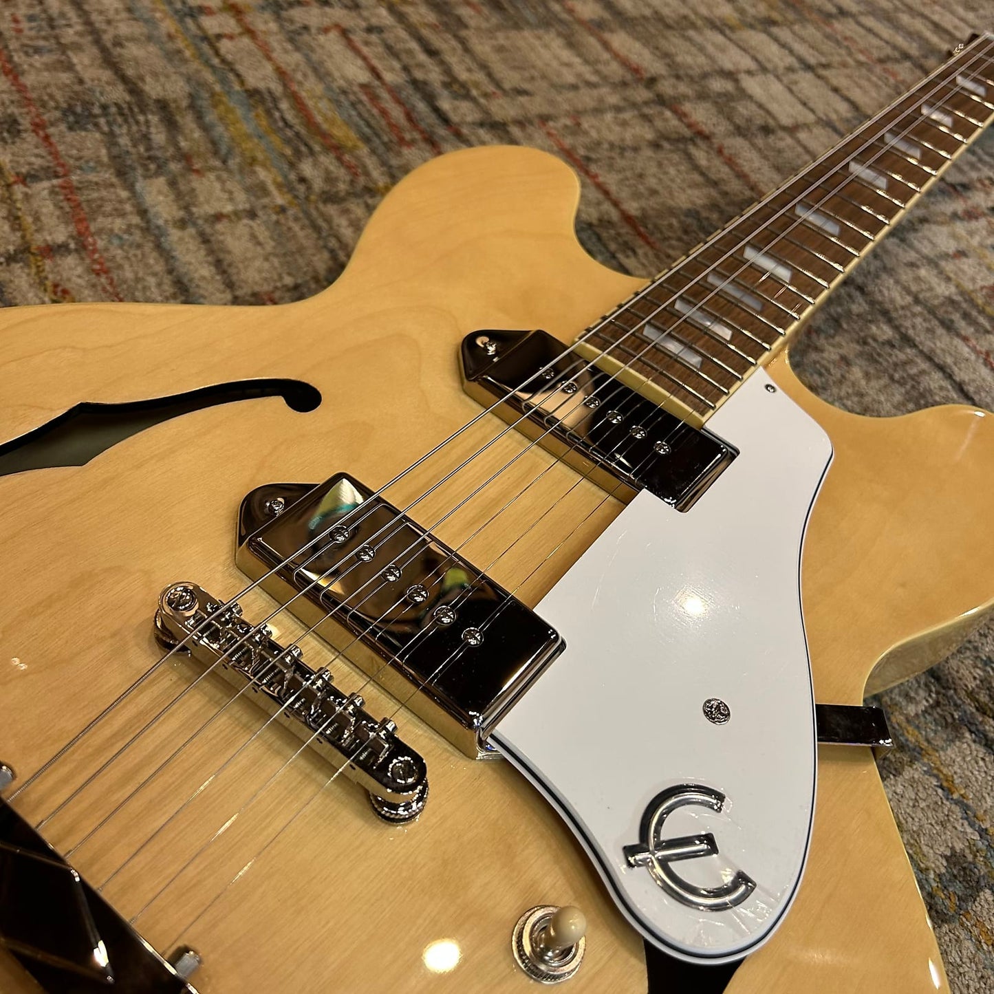 Epiphone Casino Reissue with Laurel Fretboard - Natural