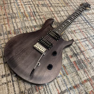 Paul Reed Smith SE CE24 Standard Satin Stoptail w/ Gig Bag - Charcoal