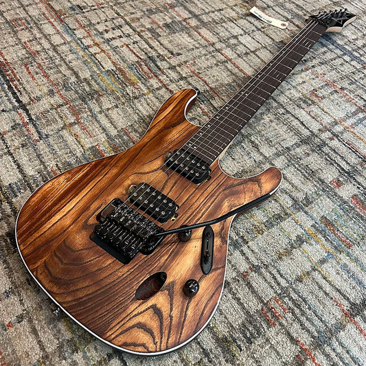 Ibanez S520AH S Standard Electric Guitar - Antique Brown Stained