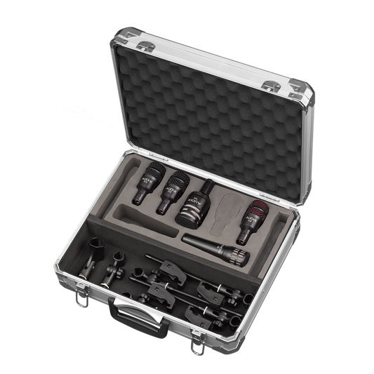 Audix DP5A Professional 5-Piece Drum Microphone Package
