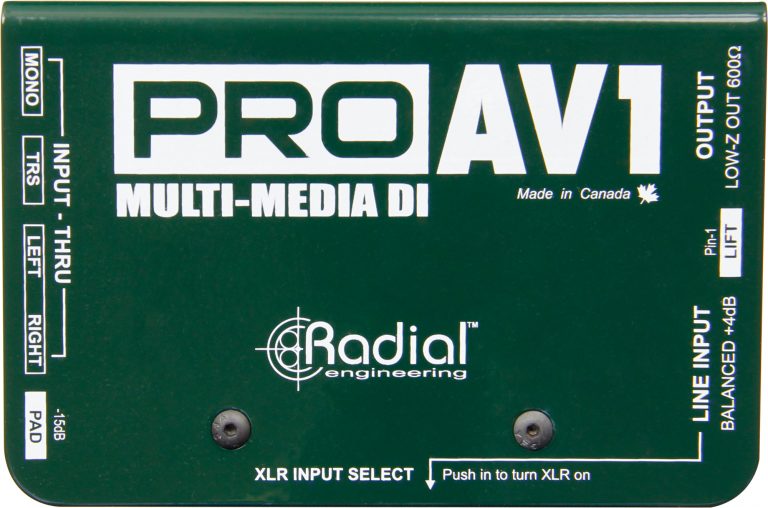 Radial Engineering ProAV1 Multimedia Direct Box