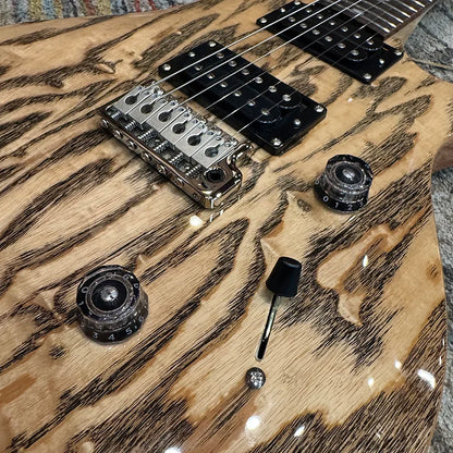 Paul Reed Smith Limited Edition SE Exotic Custom 24 Swamp Ash Burl Natural